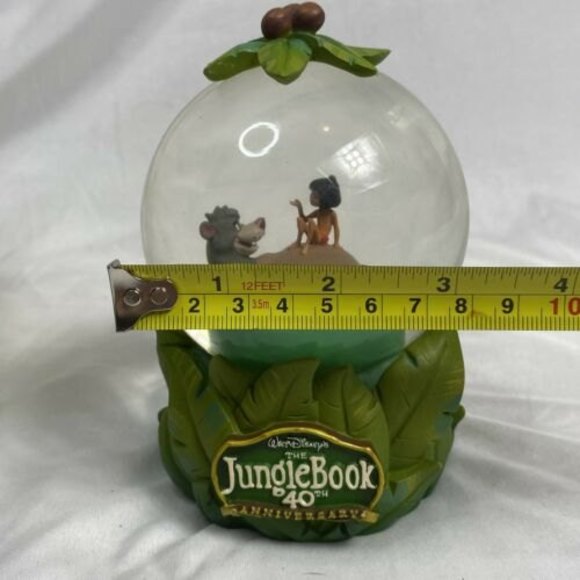 Disney Store The Jungle Book 40th Anniversary Snow Globe Mowgli Baloo Figurine - Picture 9 of 12